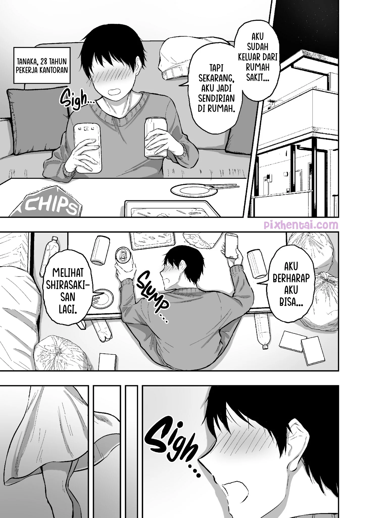 Komik hentai xxx manga sex bokep Maid no Shirasaki-san ni Gohoushi Shite Morau Hanashi 2